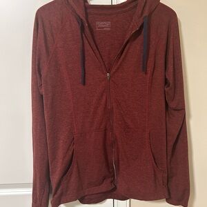 Patagonia Maroon Zip-Up Jacket